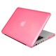 INSTEN Clear Pink Laptop Case Cover/ Keyboard Skin for Apple Macbook Pro 13-inch