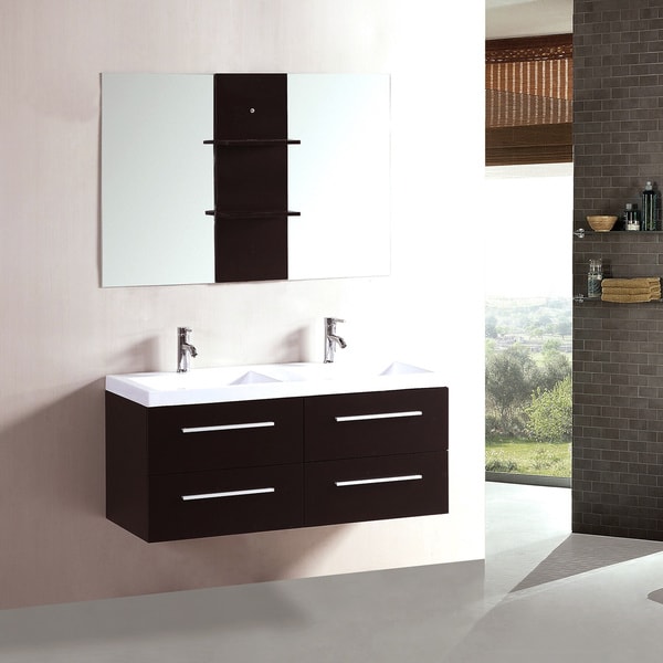 Kokols 48inch Double Sink Bathroom Combo Set Vanity  15578251 