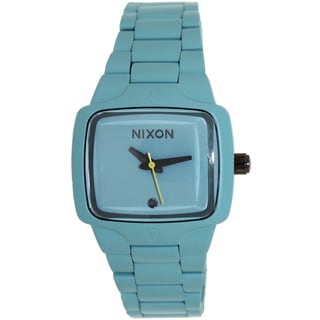 Nixon Women's Small Player A300272-00 Blue Stainless-Steel Quartz Watch with Blue Dial