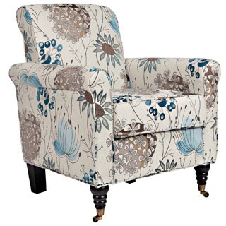 angelo:HOME Harlow Spring Parisian Blue Flower Chair