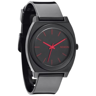 Nixon Men's 'Time Teller' Black Plastic Watch