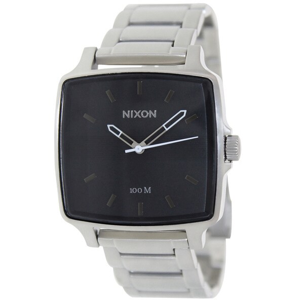 Nixon Men's Cruiser A357000-00 Silver Stainless Steel Analog Quartz Watch