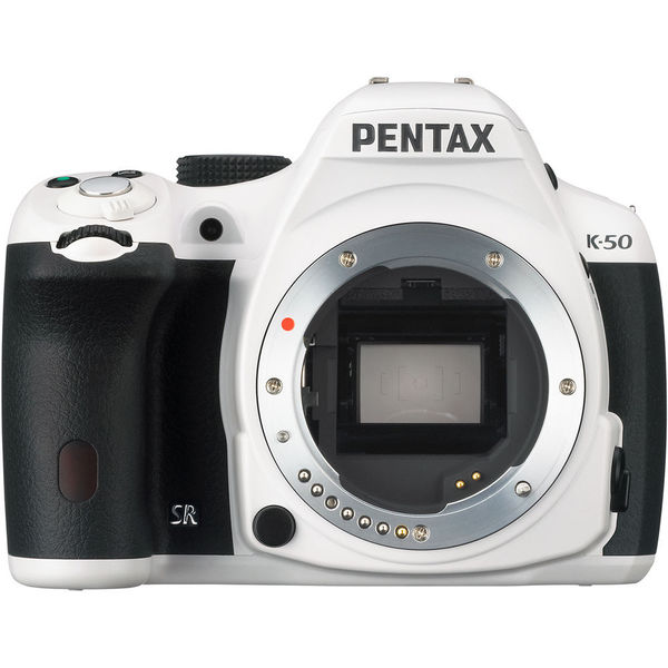 Pentax K-50 16.3 Megapixel Digital SLR Camera Body Only - White