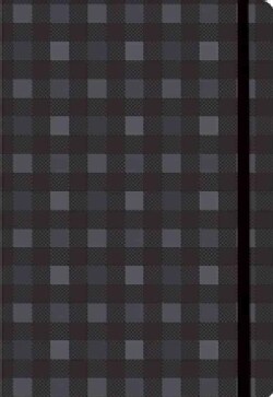 Black Plaid Essential Everyday Journal (Notebook / blank book)
