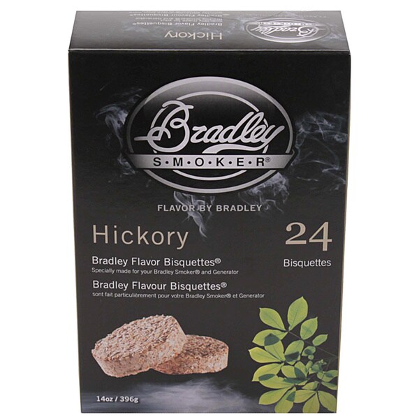Bradley Smokers Hickory Smoker Bisquettes (Pack of 24)