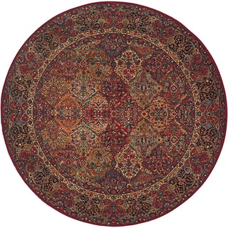 Low Price Original Karastan Multi Panel Kirman Rug (8'8 Round)