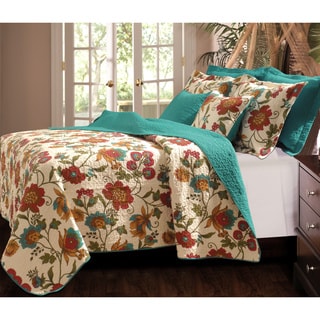 (>_<)  Clearwater 3-piece Quilt Set