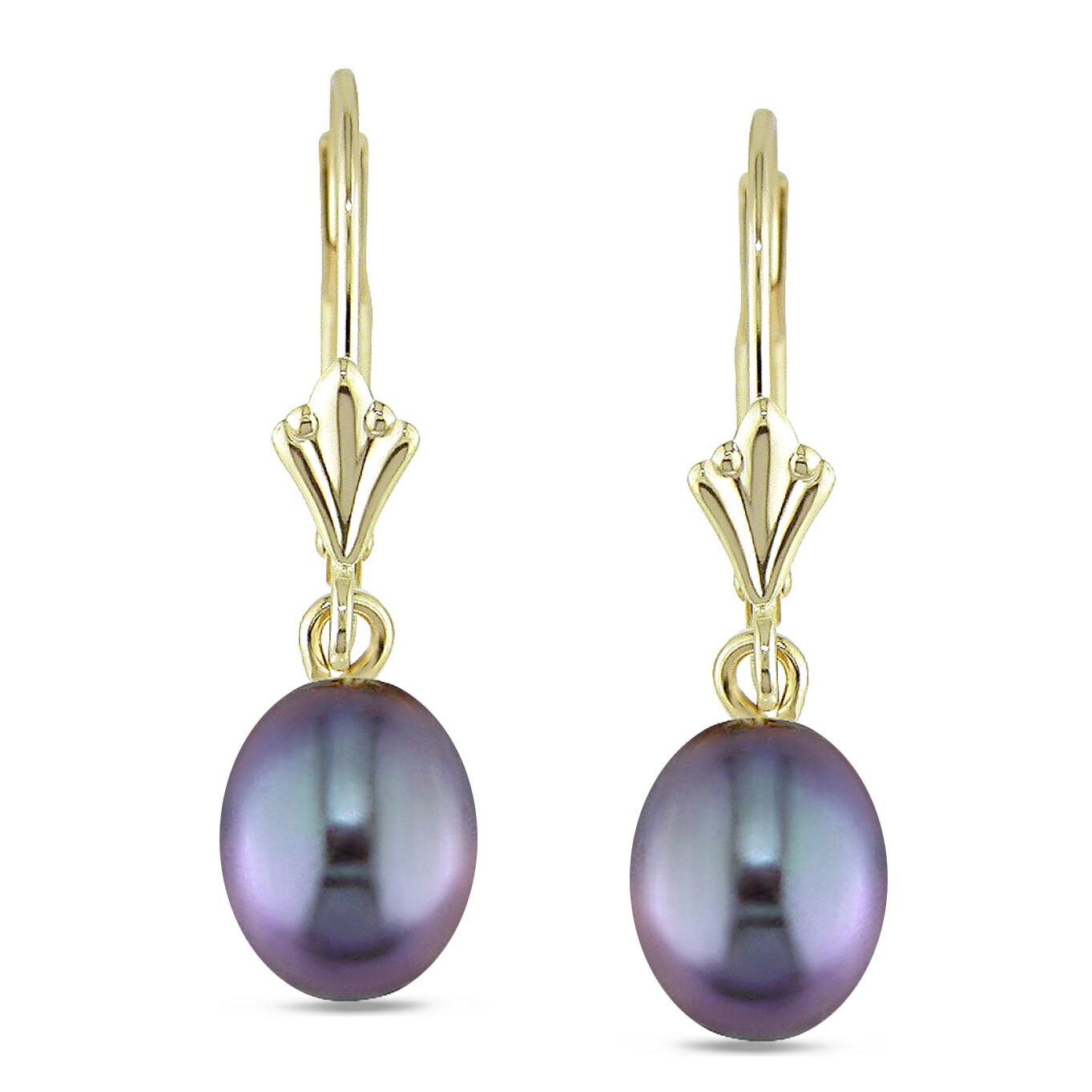 black cultured pearl