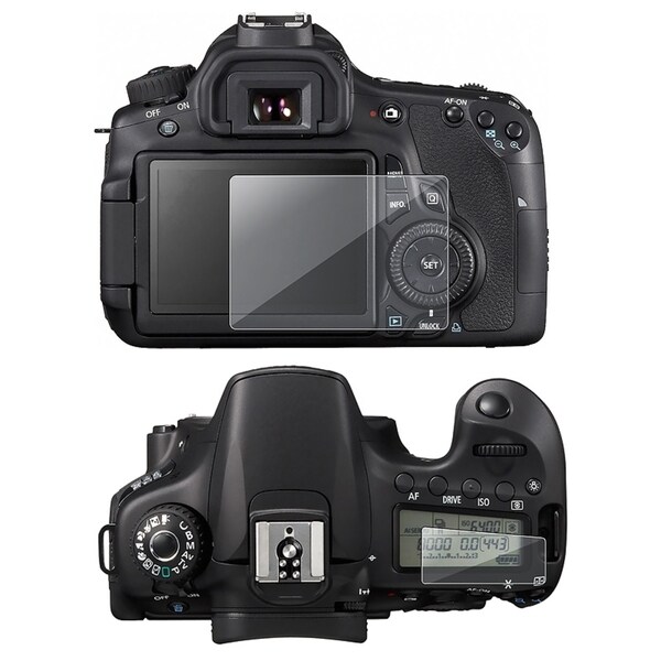 INSTEN Clear Screen Protector for Canon Camera EOS 60D (Pack of 3)