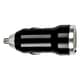 INSTEN Universal Dual USB Mini Car Charger Adapter for Apple iPhone 4S/5/ 5S/ 6