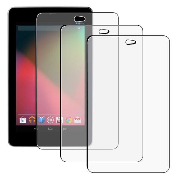 BasAcc Anti-Glare Screen Protector Set for Google Nexus 7