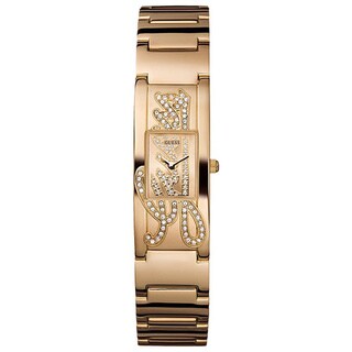 Guess Women's U11624L3 Gold Stainless-Steel Quartz Watch with Gold Dial