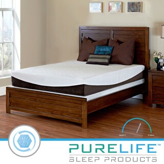 Purelife Glacier Gel-infused 10-inch Queen-size Memory Foam Mattress