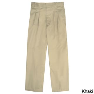 French Toast Boys Modern Fit Pleated Adjustable Waist Pants-Image