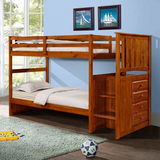 Mission Stairway Bunkbed (Twin/Twin)