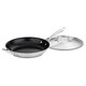 Cuisinart 12-inch Covered Stainless Steel Skillet with Helper Handle