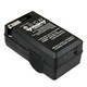 INSTEN Charger/ Battery (Pack of 2) for Olympus E-510/ E-500/ E-330