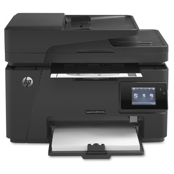 HP LaserJet Pro M127FW Laser Multifunction Printer - Monochrome - Pla