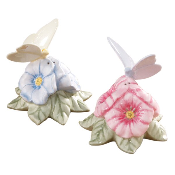 Lenox Butterfly Meadow Salt and Pepper Shaker Set 