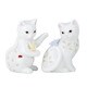 Lenox Butterfly Meadow Kitten Salt & Pepper Shaker Set