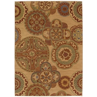 See Reviews Karastan English Manor Chesterfield Beige Rug (8'6 x 11'6)