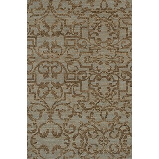 Low Price Karastan Sierra Mar French Quarter Bluestone Rug (9'6 x 13'2)