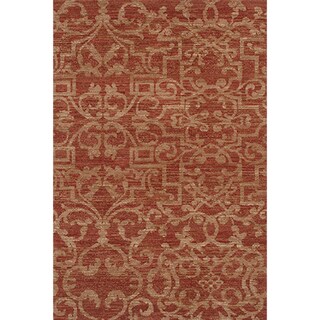 --->  Karastan Sierra Mar French Quarter Henna Rug (9'6 x 13'2)