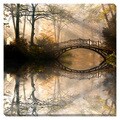 Bridge Reflection Oversized Gallery Wrapped Canvas
