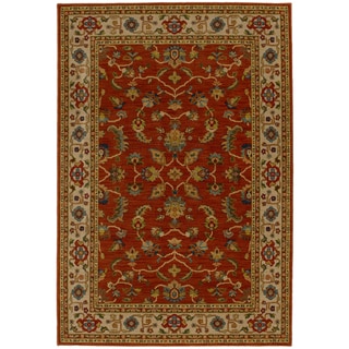 Low Price Karastan Knightsen Prewett Ranch Ginger Rug (9'6 x 12'11)