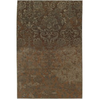 ===>  Karastan Bellingham Devan Mocha Rug (9'6 x 13'2)
