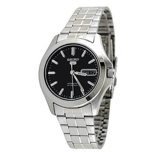 seiko men's silvertone
