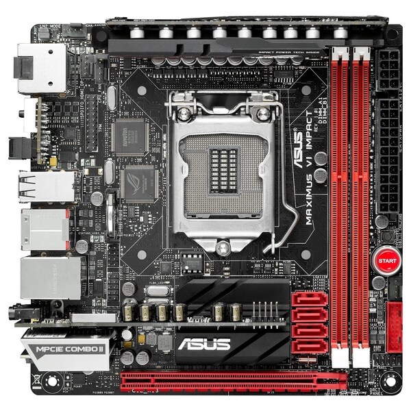 Asus Maximus VI Impact Desktop Motherboard - Intel Z87 Express Chipse