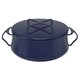 Lenox Kobenstyle Blue 4-quart Covered Casserole Pan