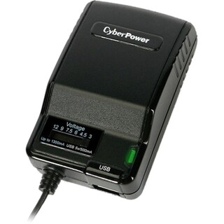 CyberPower CPUAC1U1300 Universal Power Adapter 3-12V 1300mA and AC Po