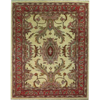 Pakistani Oushak Area Rug (4'2 x 6'5)