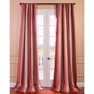 Picante Stripes Printed Cotton Curtain Panel