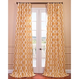 ( ._.) Medina Printed Cotton Curtain Panel