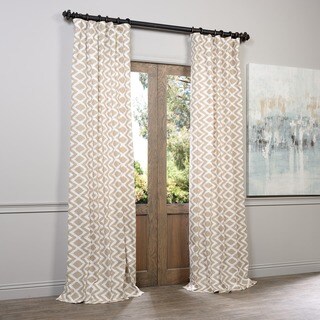 Palu Printed Cotton Curtain Panel