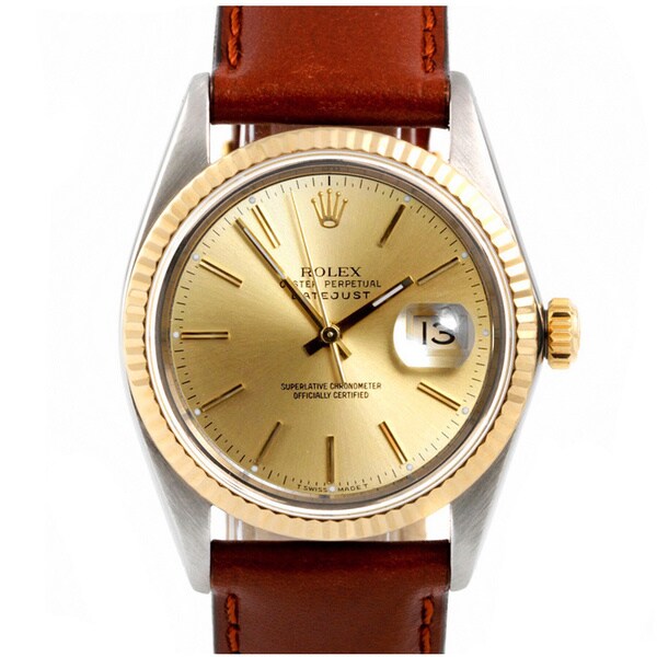 Pre-Owned Rolex Men's Two-tone Datejust Watch
