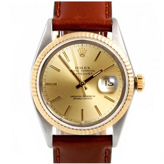 Pre-Owned Rolex Men's Two-tone Datejust Watch