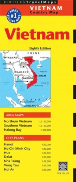 Periplus Travel Maps Vietnam (Sheet map, folded)