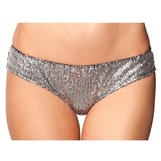 Show Girl Women's Tanga Sequin Lace Panties-Image