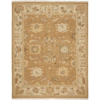 Compare Price Safavieh Hand-woven Sumak Copper/ Beige Wool Rug (8' x 10')