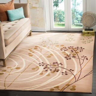 Safavieh Hand-knotted Tibetan Honey Wool/ Silk Rug (9' x 12')