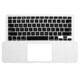 INSTEN Soft Silicone Plug Set/ Keyboard Cover for Apple MacBook Pro 13-inch
