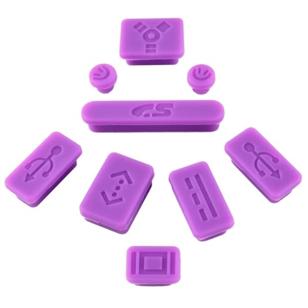 INSTEN Soft Silicone Plug Set for Apple MacBook Pro 13-inch (Pack of 2)