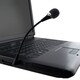 INSTEN Black Universal Mini Flexible Microphone for PC Laptop Notebook (Pack of 2)