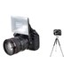 INSTEN Camera Flash Diffuser/ Mini Retractable Tripod for Canon