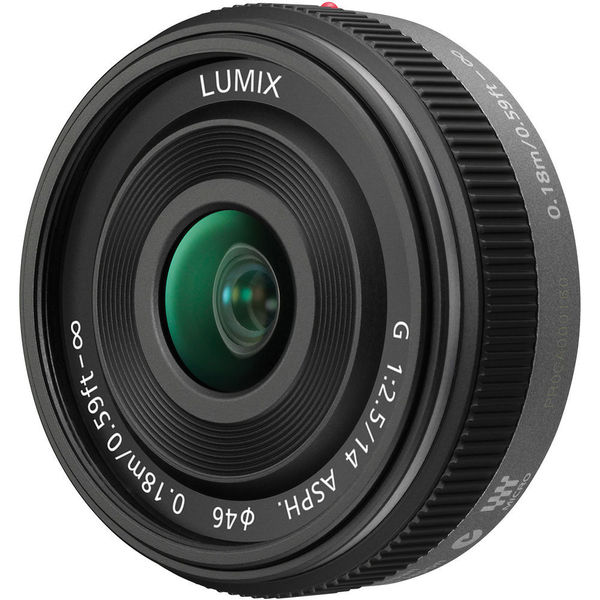 Panasonic Lumix G 14mm f/2.5 ASPH Lens (New Non Retail Packaging)