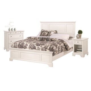 Home Styles Naples White King Bed, Night Stand, and Chest